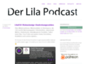 Themen aus feministischer Perspektive mit Katrin Rönicke und Susanne Klingner Lila Podcast